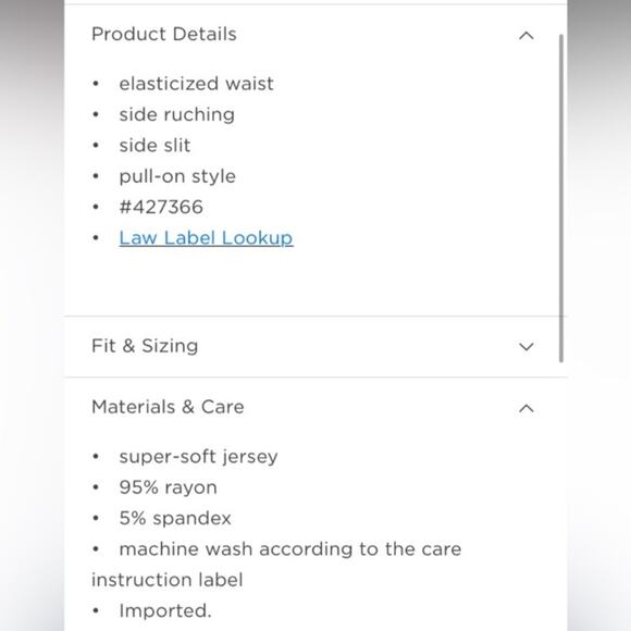 Old Navy black Ruched Maxi Skirt - Picture 8 of 12